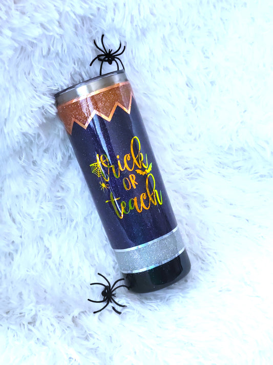 Trick or Teach - 20oz Skinny Tumbler