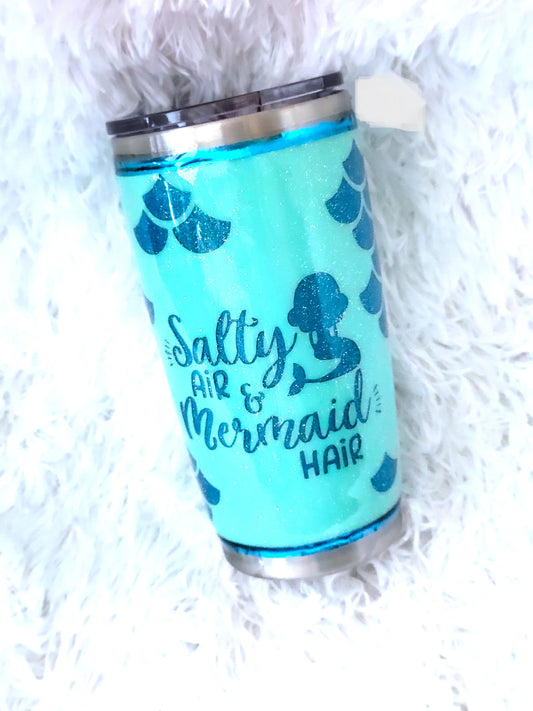 Mermaid Peek-a-boo - 20oz Tumbler