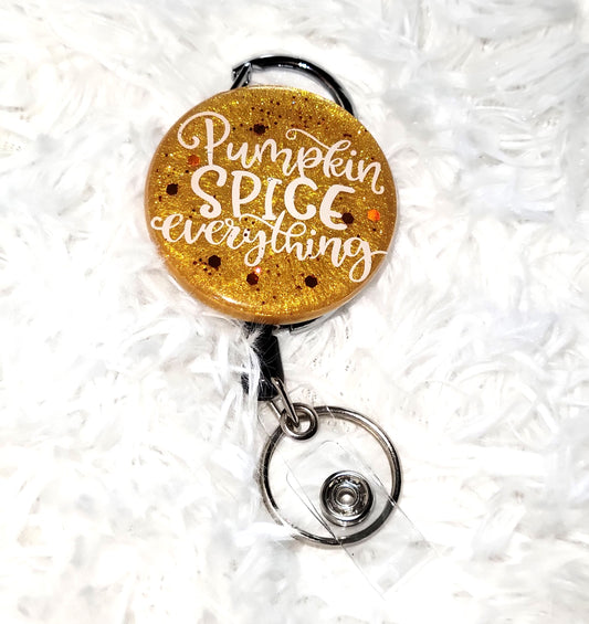 Pumpkin Spice Everything Badge Reel