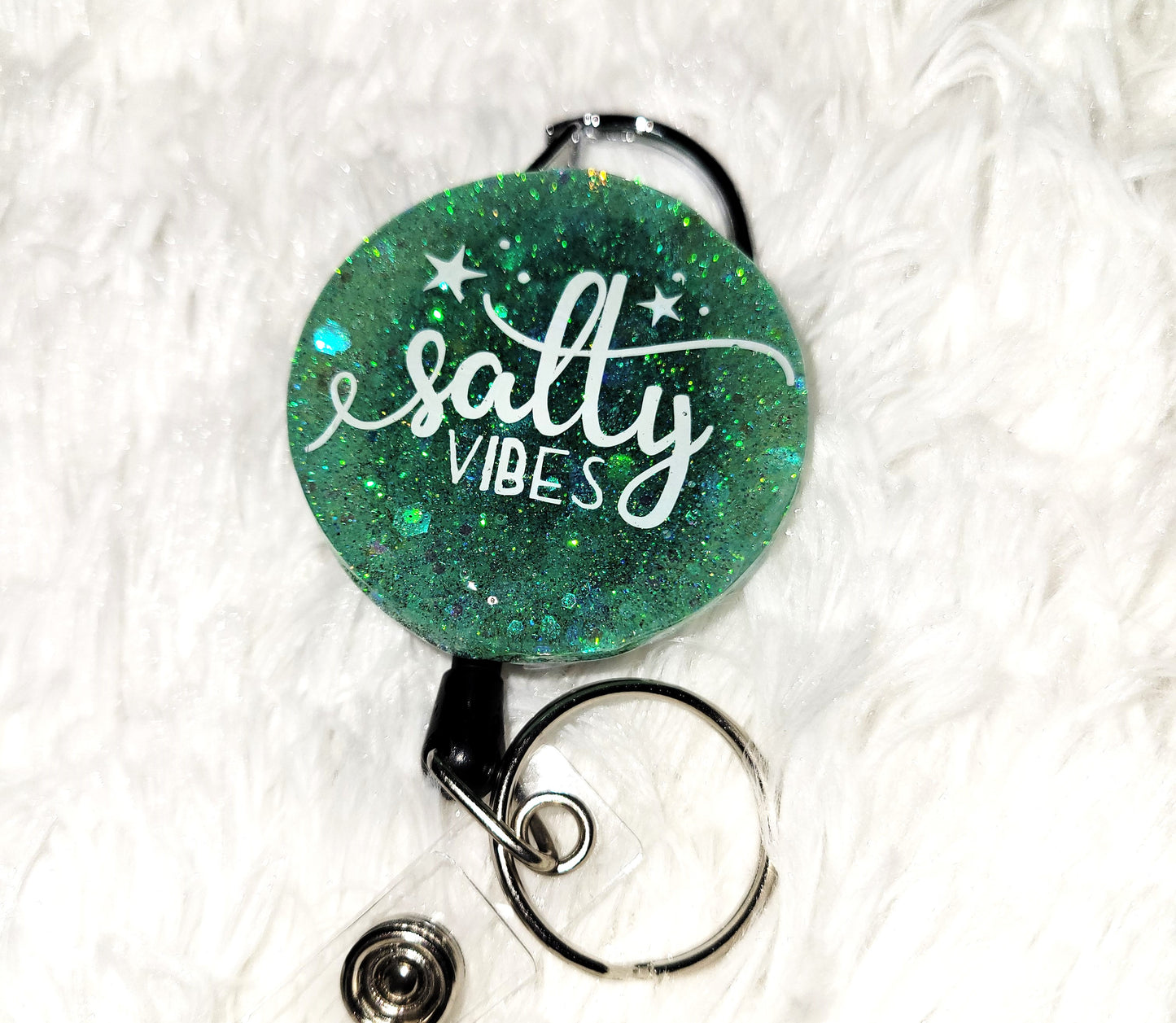 Salty Vibes Badge Reel