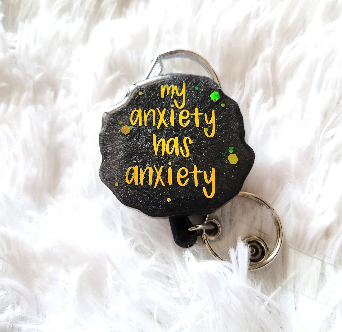 My anxiety has anxiety Badge Reel