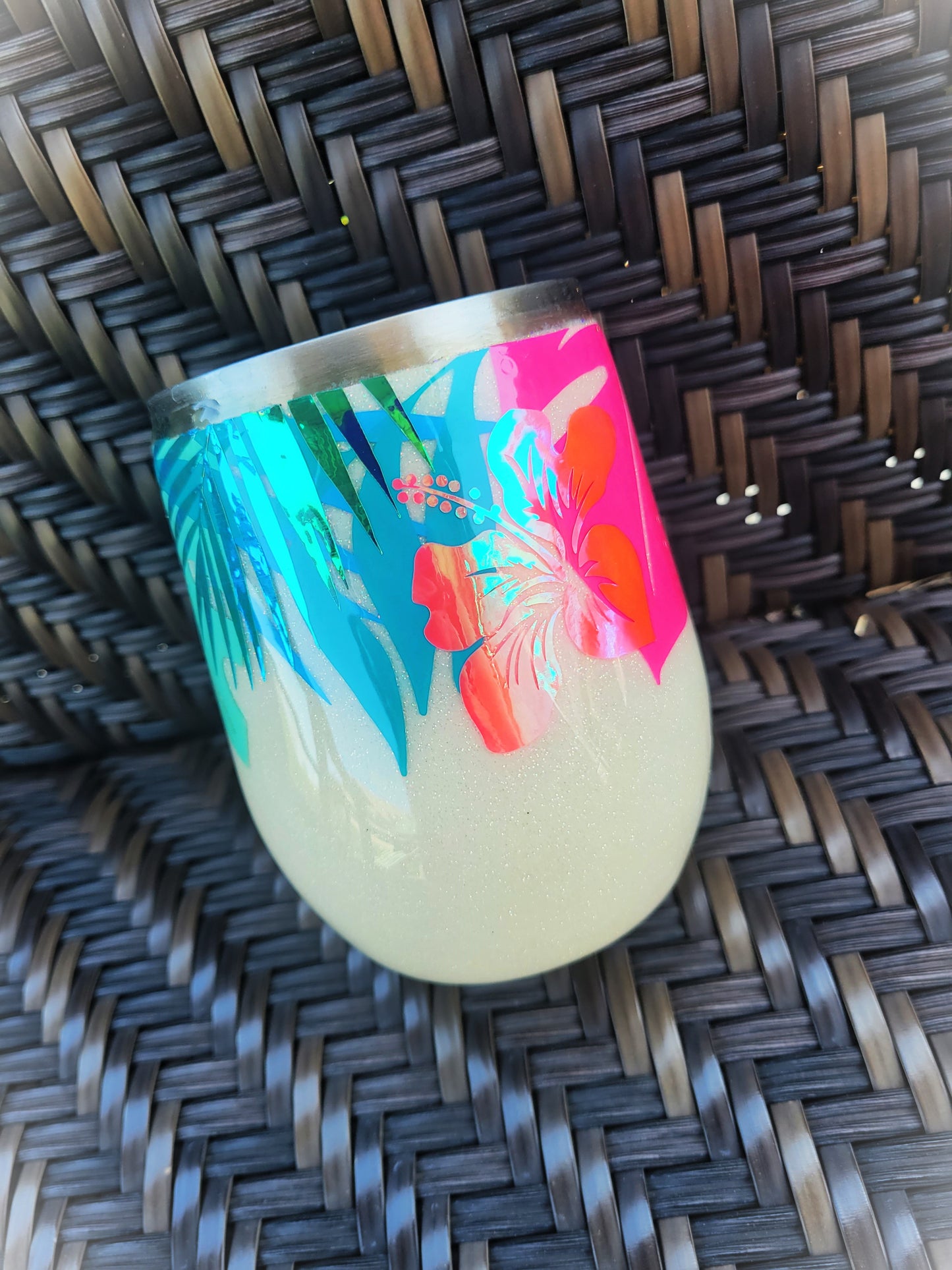 Aloha Beaches - 12oz Wine Tumbler